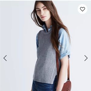 Madewell Edgestitch Sweater Vest